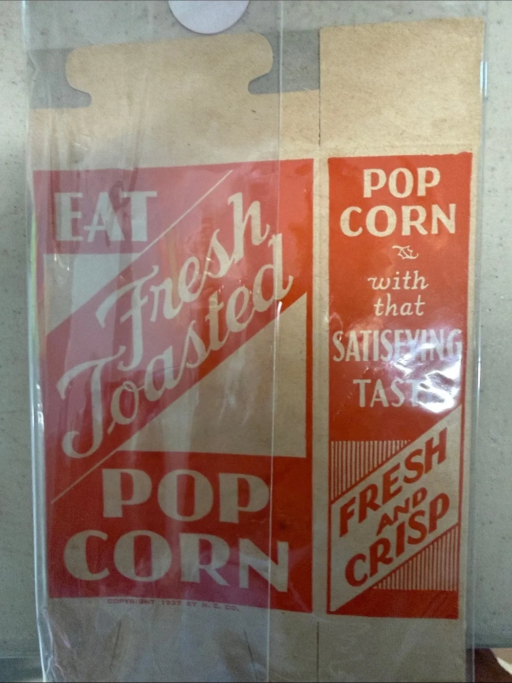Vintage Popcorn Boxes, Butter Box, Peanut Sack 4 Piece Lot